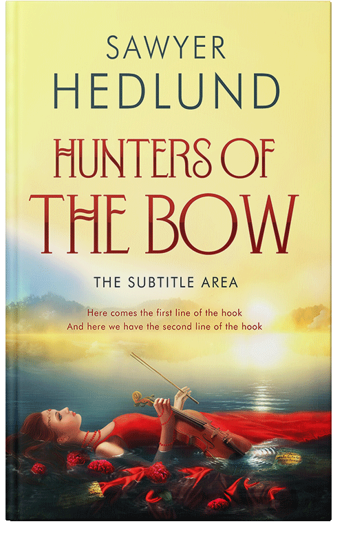 Front view of Premade Fantasy Book Cover - Primrose