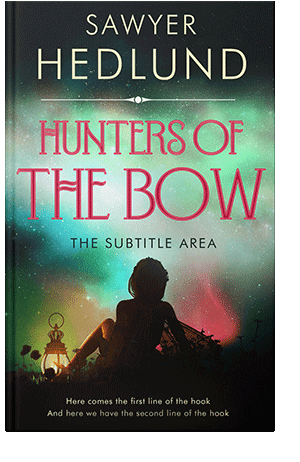 Pre Made Book Cover Log Cabin