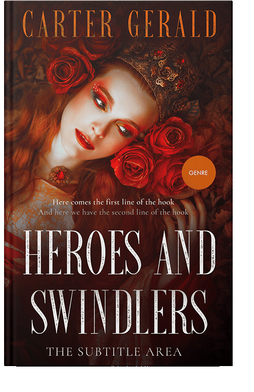 Front view of Wood Bark #11569 - Premade Fantasy Book Cover