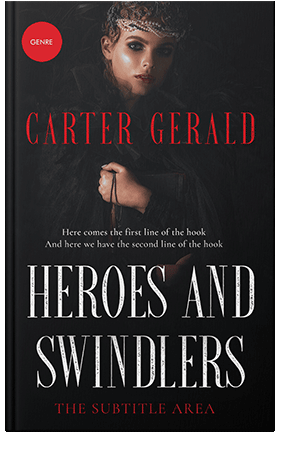 Pre Made Book Cover Woodsmoke