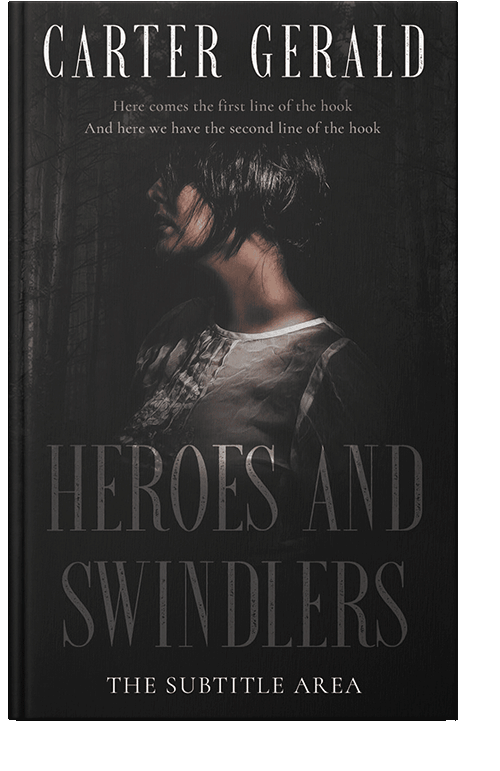 Front view of Cod Gray #11576 - Premade Erotica Book Cover