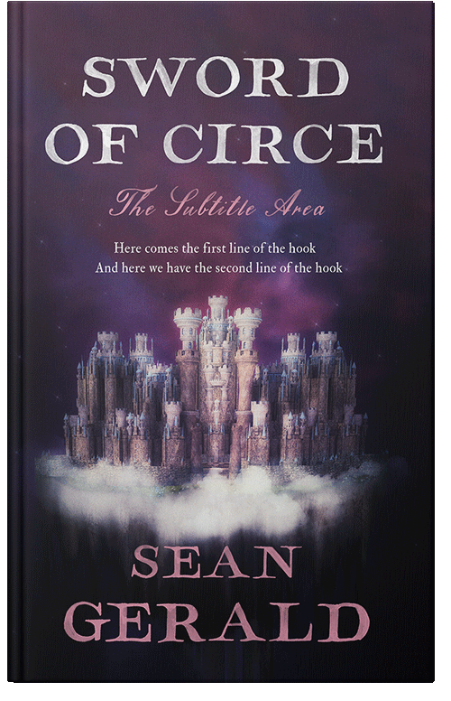 Front view of Bleached Cedar #11584 - Premade Fantasy Book Cover