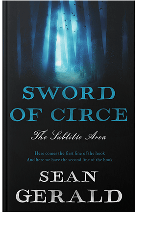 Pre Made Book Cover Ebony