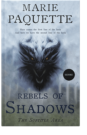 Pre Made Book Cover Gull Gray