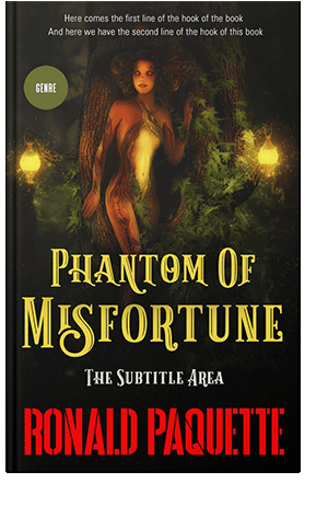 Pre Made Book Cover Zest