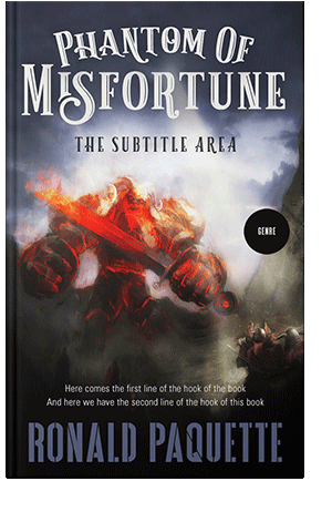 Pre Made Book Cover Clam Shell