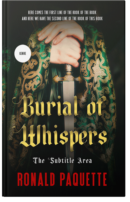 Front view of Whiskey #11613 - Premade Fantasy Book Cover