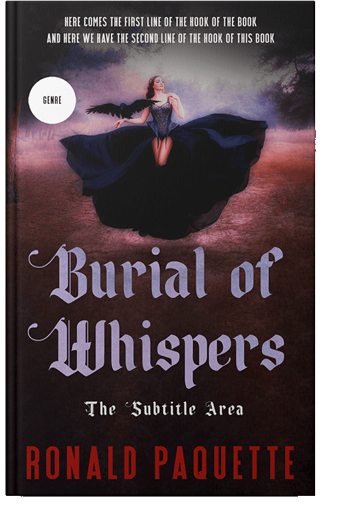 Front view of Bouquet #11618 - Premade Fantasy Book Cover