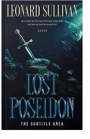 Pre Made Book Cover Black Pearl