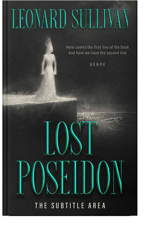 Front view of Heavy Metal #11628 - Premade Fantasy Book Cover