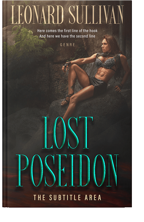 Front view of Zeus #11630 - Premade Apocalyptica Book Cover