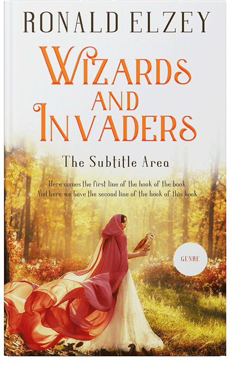 Front view of Spring Wood #11631 - Premade Fantasy Book Cover