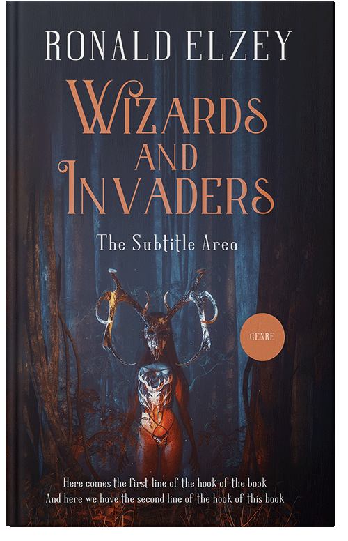 Front view of Premade Fantasy Book Cover - Bastille