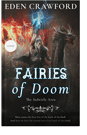 Pre Made Book Cover Zeus