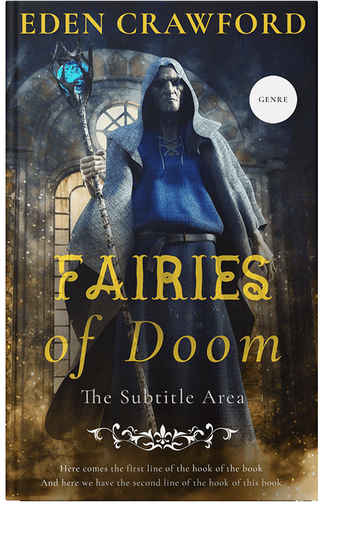 Front view of Baltic Sea #11680 - Premade Fantasy Book Cover