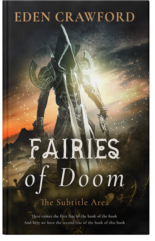 Front view of Pavlova #11681 - Premade Fantasy Book Cover