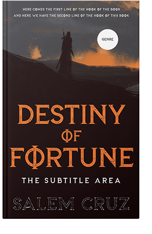 Pre Made Book Cover Gondola