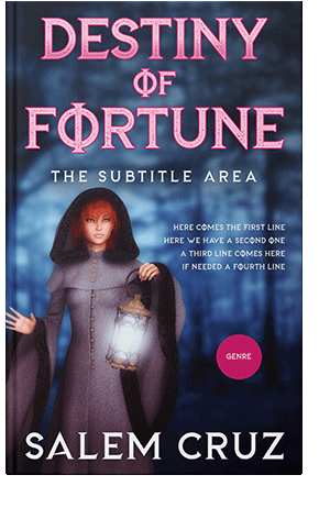 Pre Made Book Cover Mirage