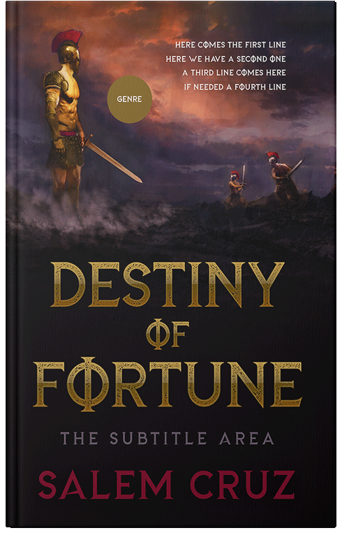 Front view of Cape Palliser #11692 - Premade Fantasy Book Cover