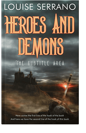 Pre Made Book Cover Heavy Metal