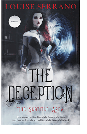 Pre Made Book Cover Mischka