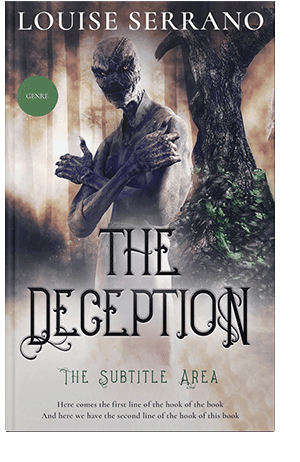 Pre Made Book Cover Steel Gray