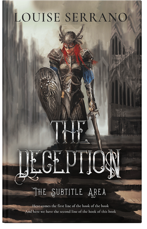 Front view of Dune #11719 - Premade Historical Book Cover