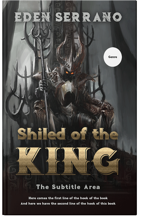 Front view of Premade Fantasy Book Cover - Mine Shaft