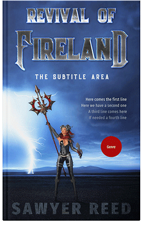 Pre Made Book Cover Astronaut