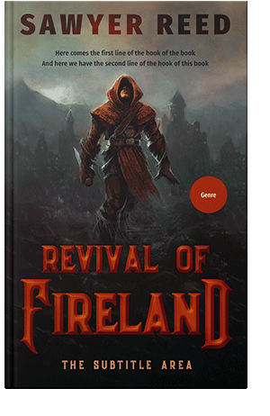 Pre Made Book Cover Cod Gray