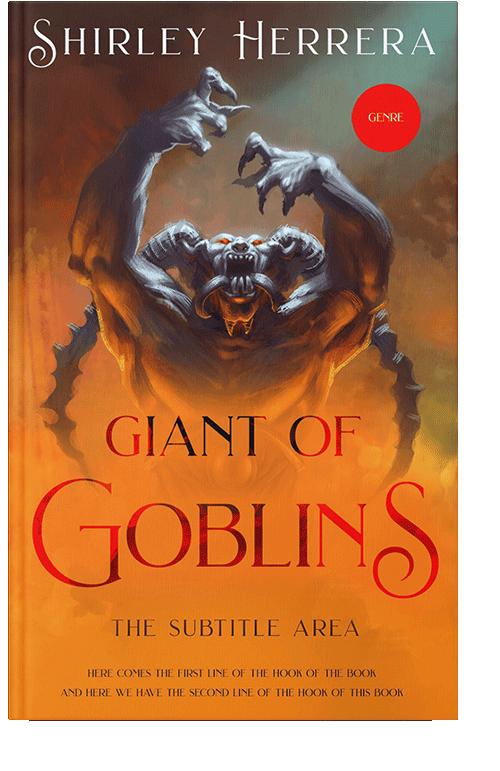 Front view of Brandy Punch #11746 - Premade Fantasy Book Cover