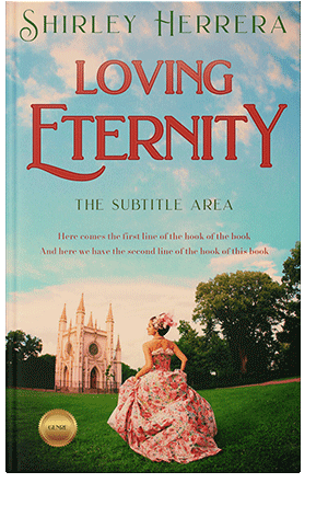 Pre Made Book Cover Powder Ash