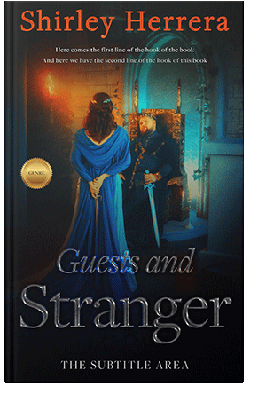 Pre Made Book Cover Aztec