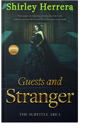 Pre Made Book Cover Aztec