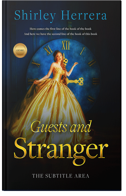 Front view of Tussock #11768 - Premade Romance Book Cover