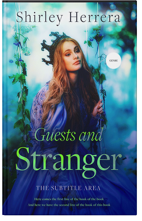 Front view of Pumice #11770 - Premade Fantasy Book Cover