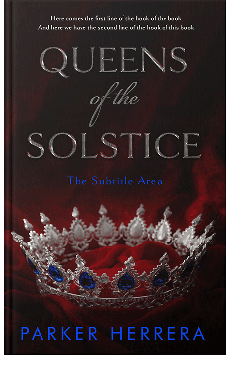 Front view of Graphite #11775 - Premade Fantasy Book Cover