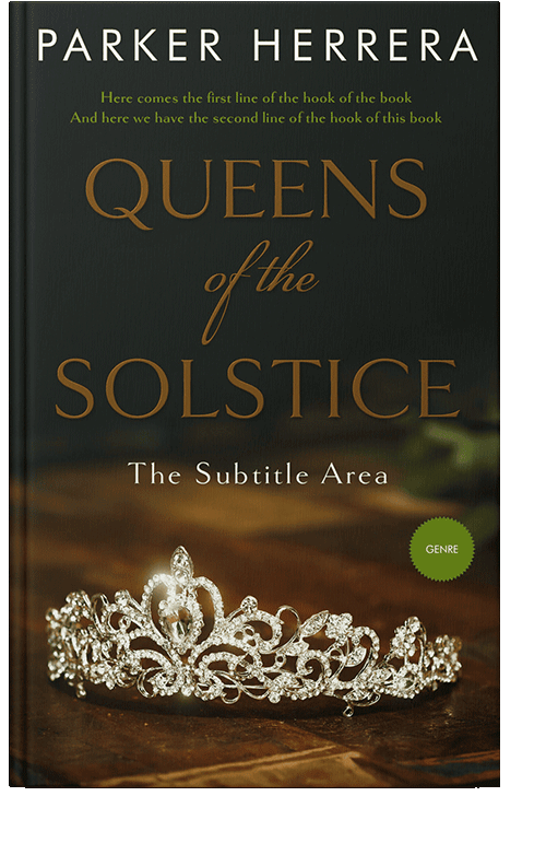 Front view of Marshland #11779 - Premade Fantasy Book Cover