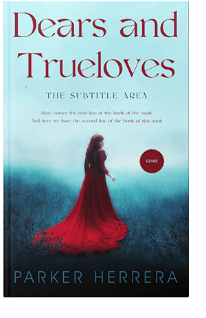 Pre Made Book Cover Mint Tulip