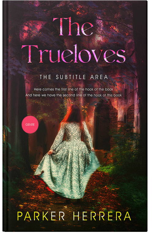 Front view of Coffee Bean #11787 - Premade Fantasy Book Cover