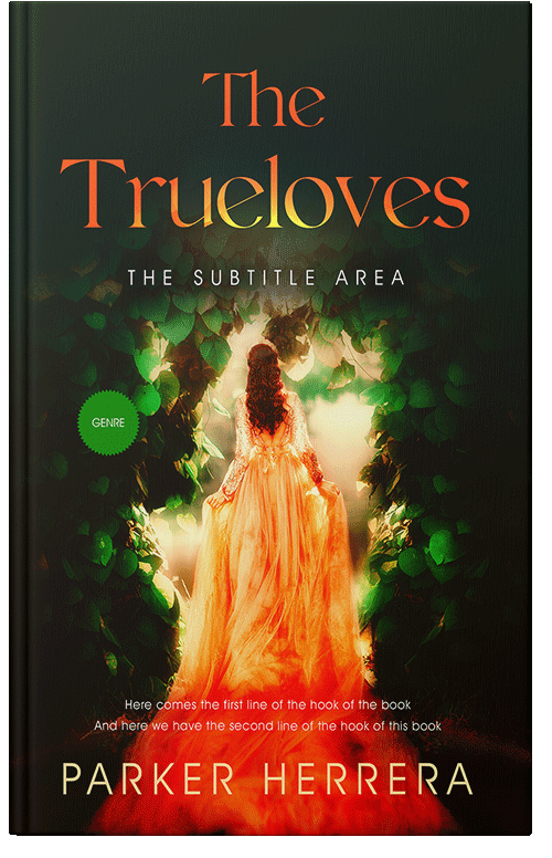 Front view of Gordons Green #11788 - Premade Fantasy Book Cover