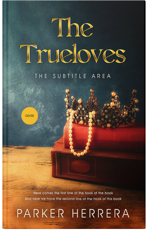 Front view of Outer Space #11789 - Premade Fantasy Book Cover