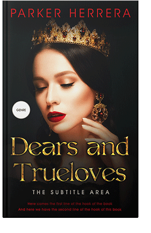 Pre Made Book Cover Burning Sand