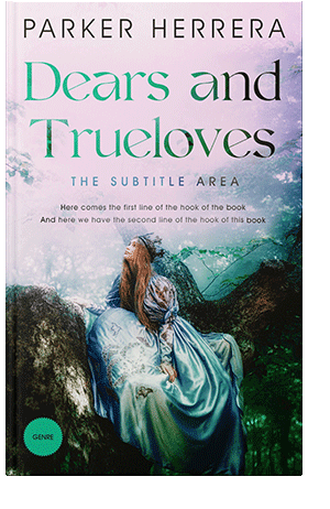 Pre Made Book Cover Gable Green