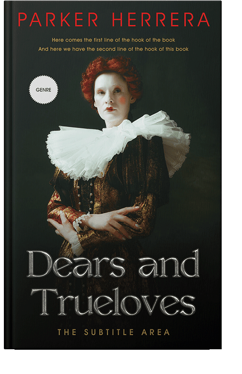 Front view of Bison Hide #11793 - Premade Historical Book Cover