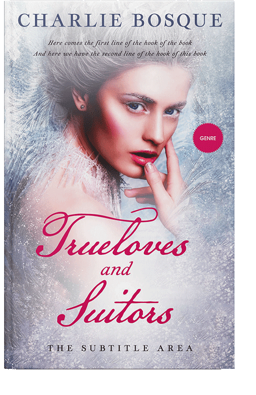 Front view of Mischka #11795 - Premade Fantasy Book Cover