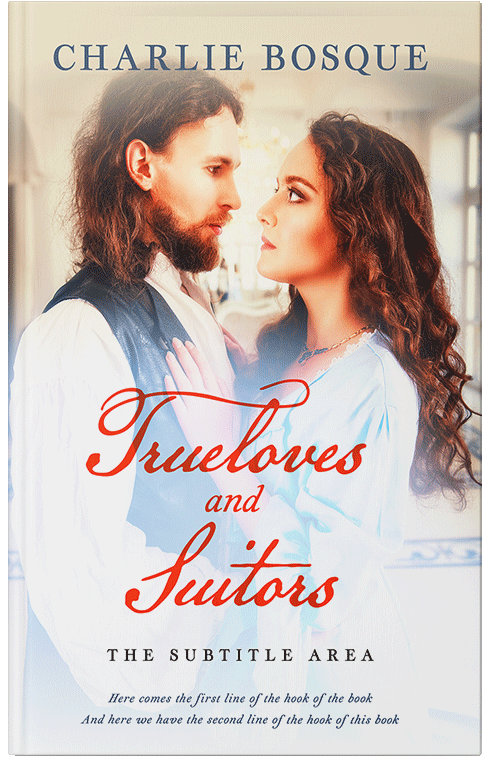 Front view of Pearl Bush #11796 - Premade Historical Book Cover