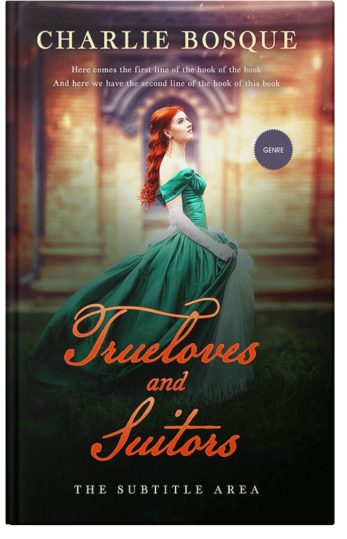 Front view of Tumbleweed #11797 - Premade Historical Book Cover