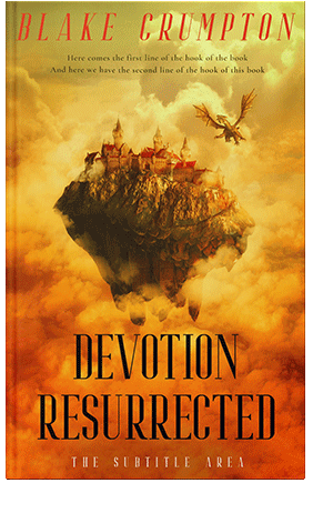 Pre Made Book Cover Dixie