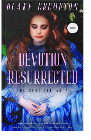 Pre Made Book Cover Cinder